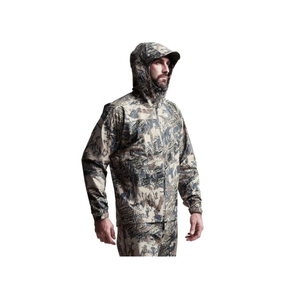 Customized high quality men's hunting raincoat Dew Point Jacket other hunting products