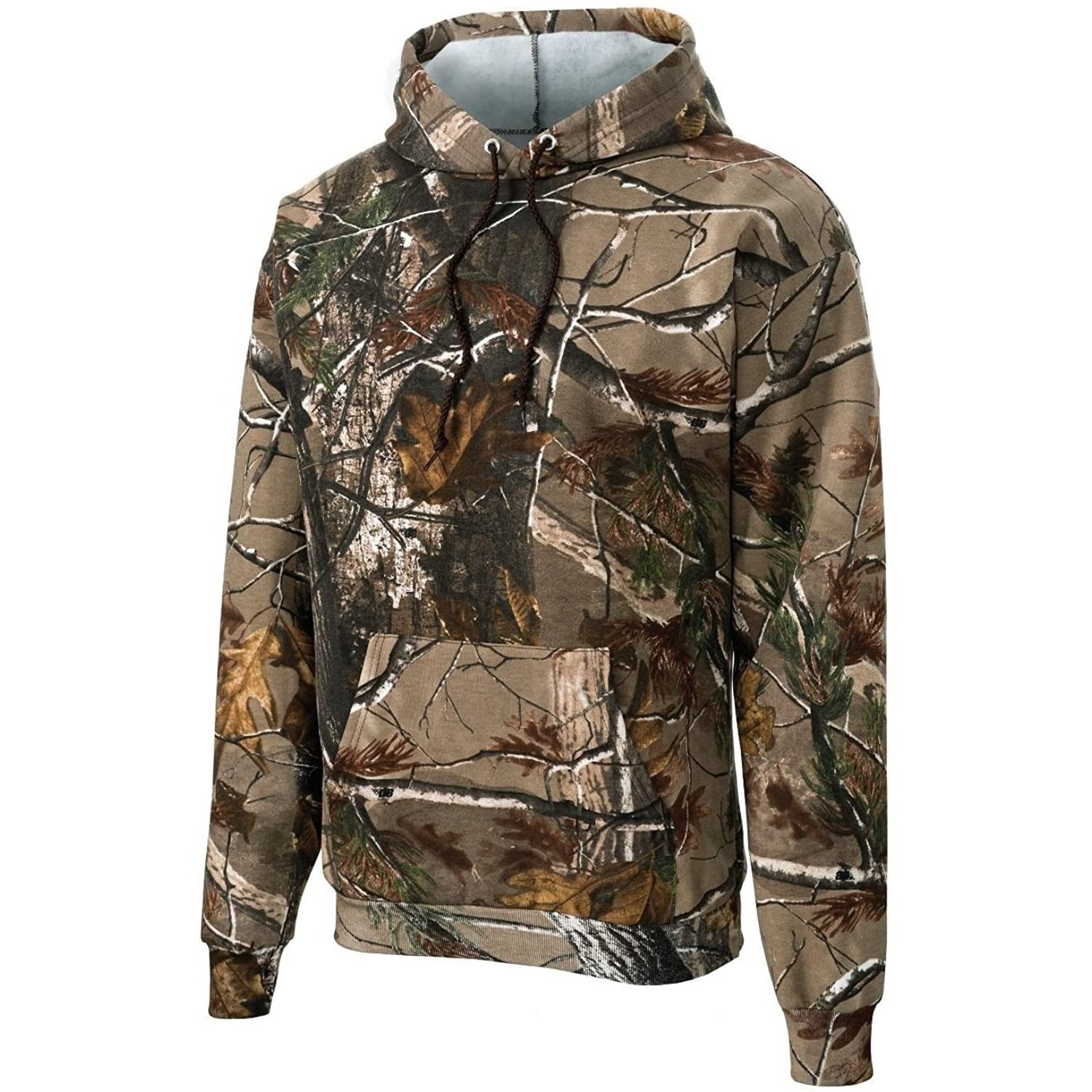 Wholesale Custom Men's Real Tree Printed Camo Hunting Jungle Printed Camping Forest Cotton Men's Hoodies & Sweatshirts
