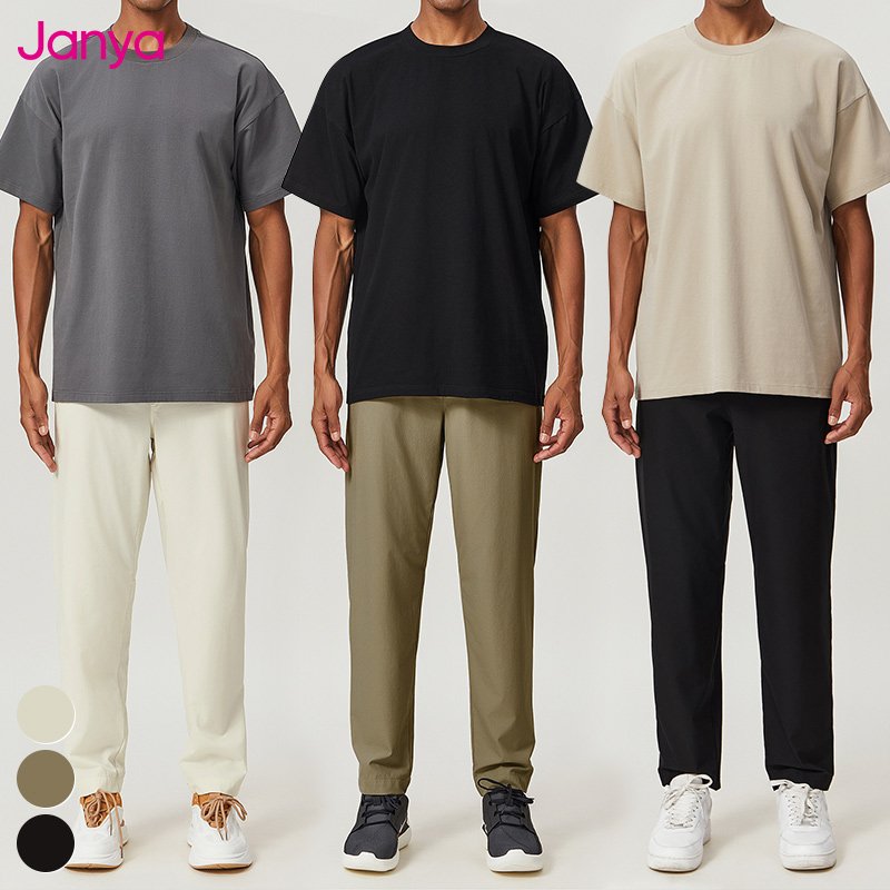 Polyester Breathable Outdoor Running Pants Casual Quick Dry Hiking Trousers Windproof Waterproof Fitness Sports Pants For Men