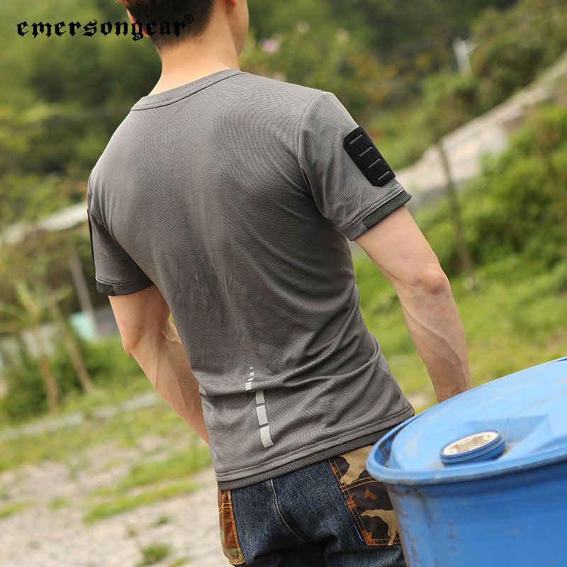 Emersongear Outdoor Sports Quick Dry Hiking Clothing Tactical Combat T-Shirt