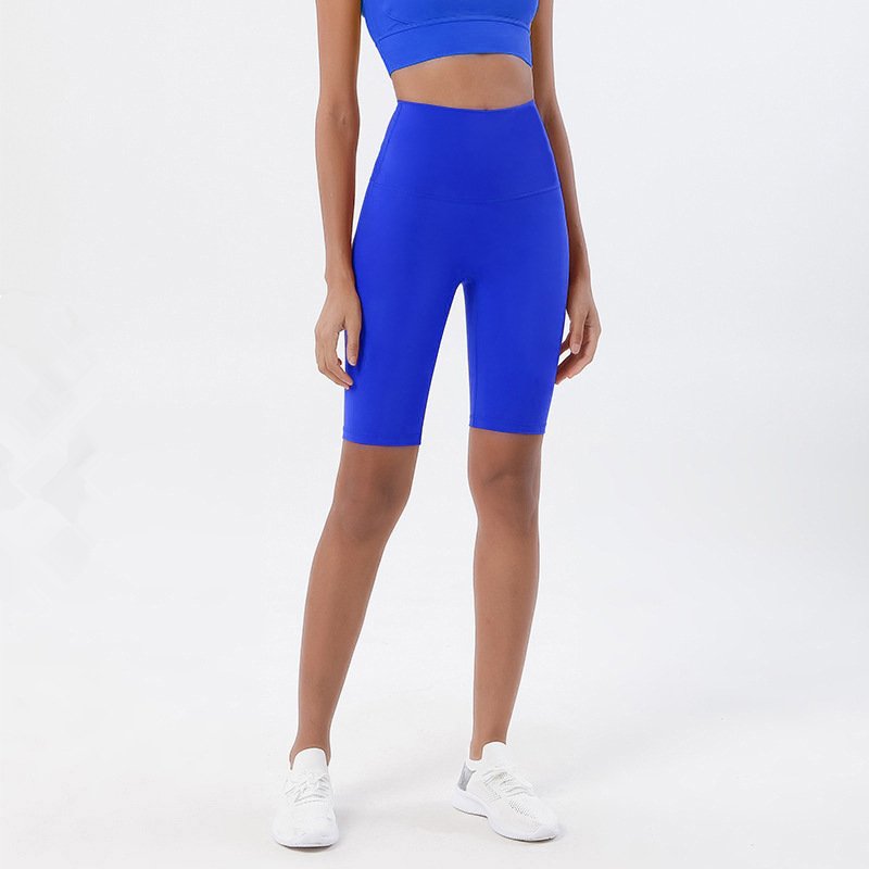 Breathable High Waist Fitness Shorts For Women Gym Wear No T-Line Naked Feeling Yoga Pants Wholesale Female Workout Leggings