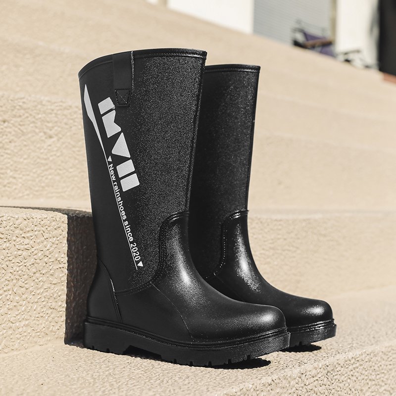 2024 Waterproof Pvc Rain Shoes Reusable Water Resistant Rain Boots For School Children Hiking Travelling