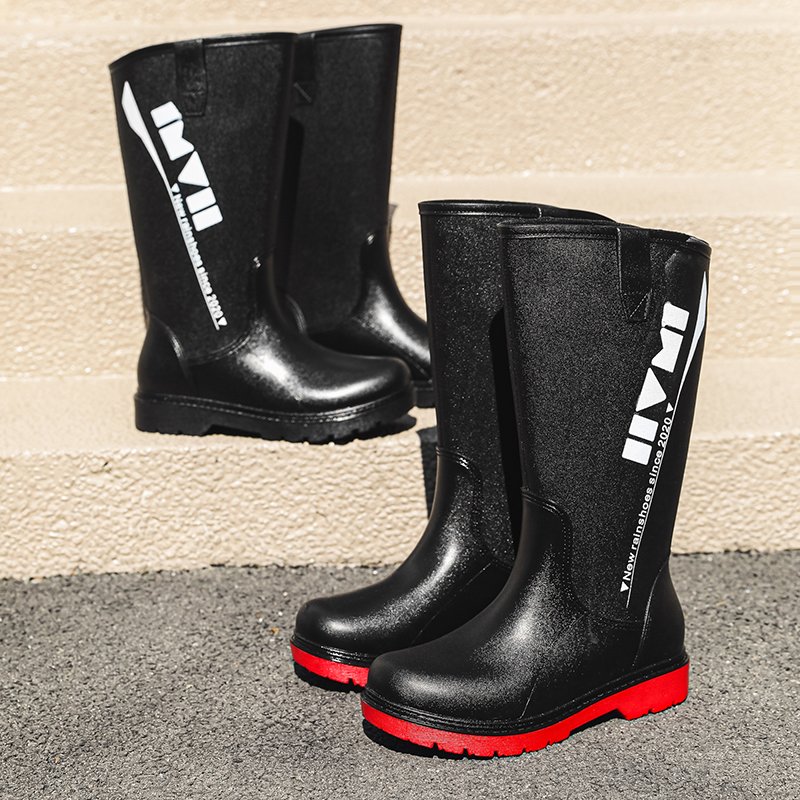 2024 Waterproof Pvc Rain Shoes Reusable Water Resistant Rain Boots For School Children Hiking Travelling