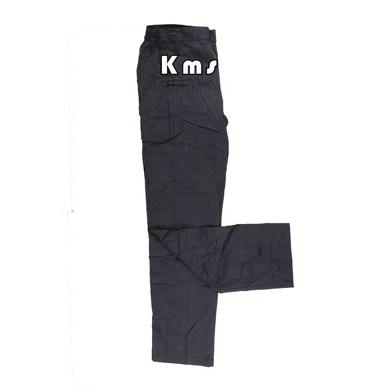 KMS Wholesale Hot Sale Ready To Ship Outdoor Camouflage Training Trekking Combat Tactical Clothing Uniform Set Black For Hunting