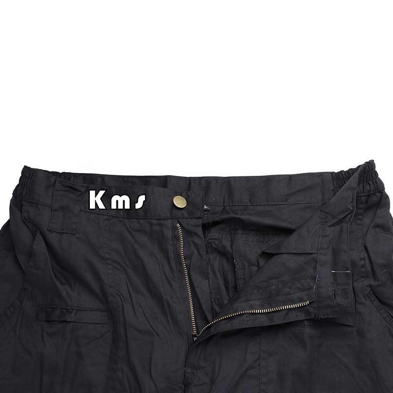 KMS Wholesale Hot Sale Ready To Ship Outdoor Camouflage Training Trekking Combat Tactical Clothing Uniform Set Black For Hunting