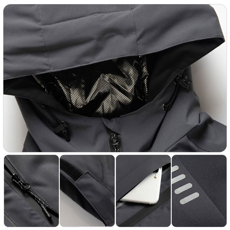 Cheap High Quality Waterproof hiking Jacket Custom print logo Softshell Hooded Unisex Winter for windbreaker Men Outdoor Jacket