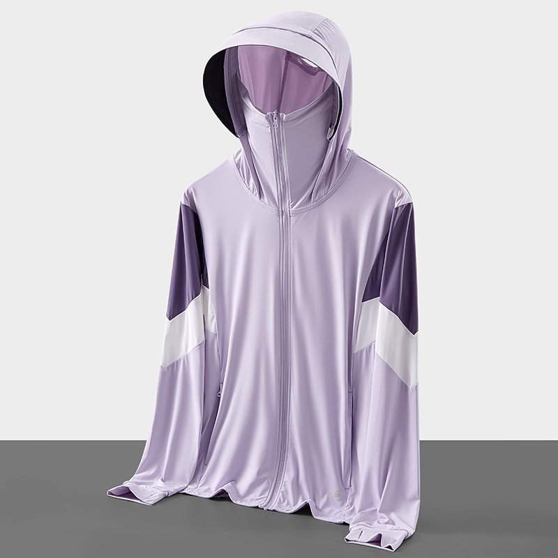 Outdoor Anti Uv Quick Dry Sun Protection Breathable Clothing Hooded UPF50+ Unisex Couple Sunscreen Clothing For Men And Women