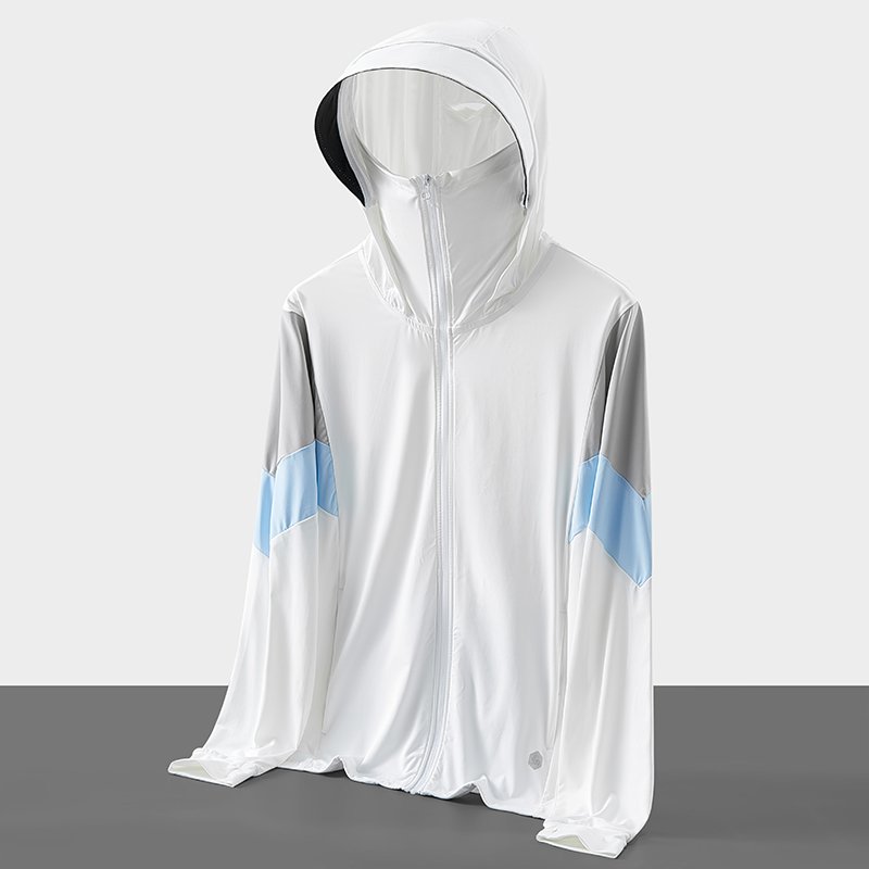 Outdoor Anti Uv Quick Dry Sun Protection Breathable Clothing Hooded UPF50+ Unisex Couple Sunscreen Clothing For Men And Women