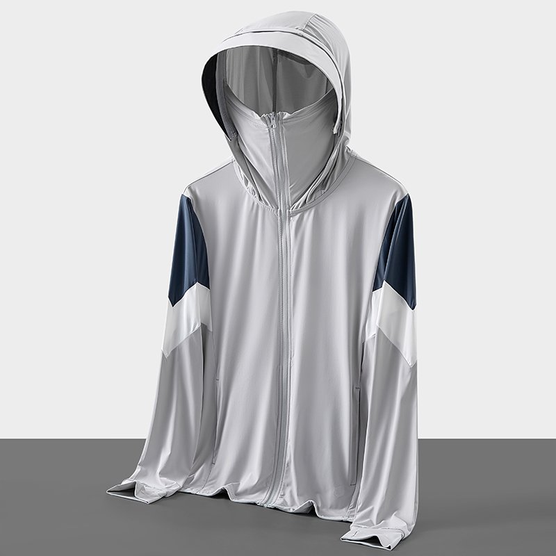 Outdoor Anti Uv Quick Dry Sun Protection Breathable Clothing Hooded UPF50+ Unisex Couple Sunscreen Clothing For Men And Women