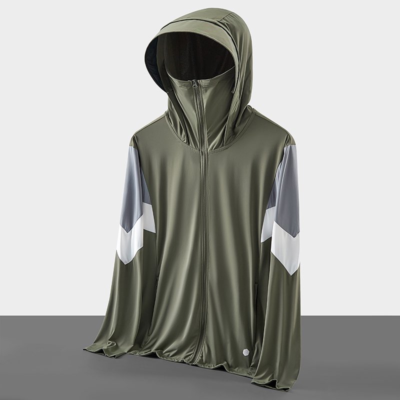 Outdoor Anti Uv Quick Dry Sun Protection Breathable Clothing Hooded UPF50+ Unisex Couple Sunscreen Clothing For Men And Women