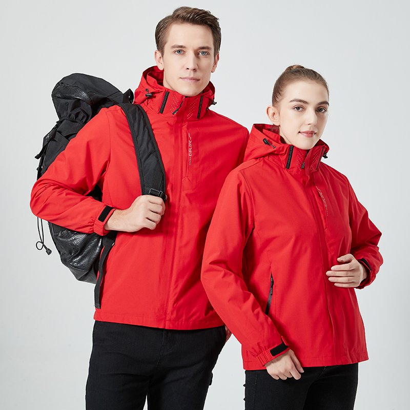 Men's Jacket Windproof Waterproof Hooded Outdoor Hiking Mountaineering Softshell Jacket For Men