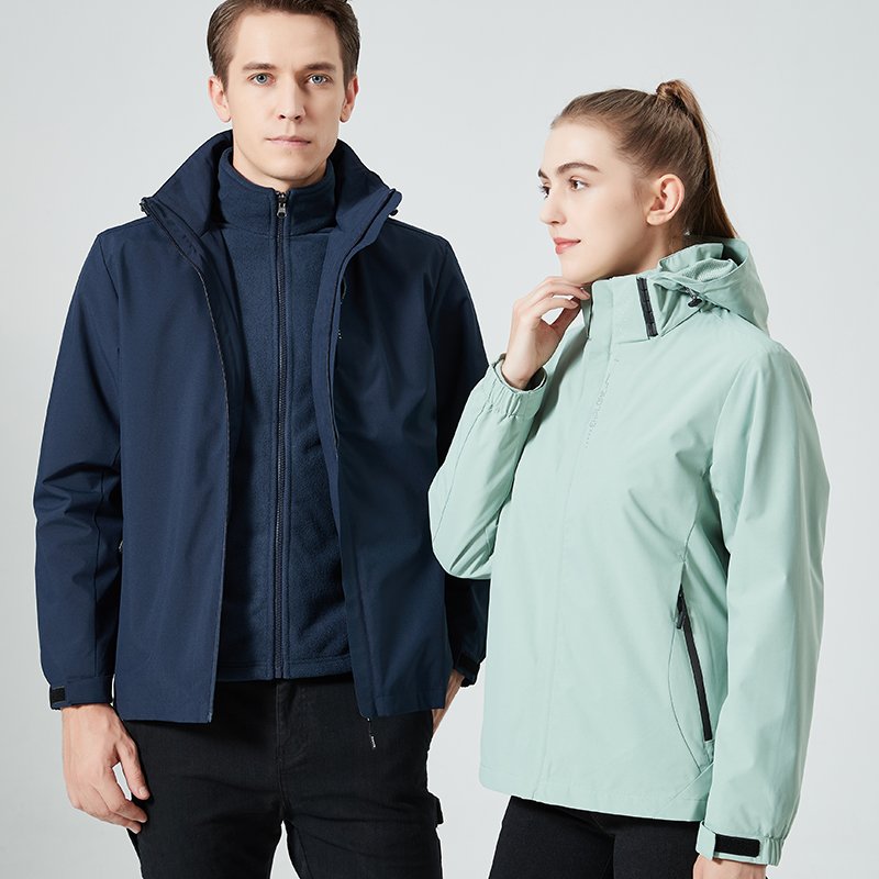 Men's Jacket Windproof Waterproof Hooded Outdoor Hiking Mountaineering Softshell Jacket For Men