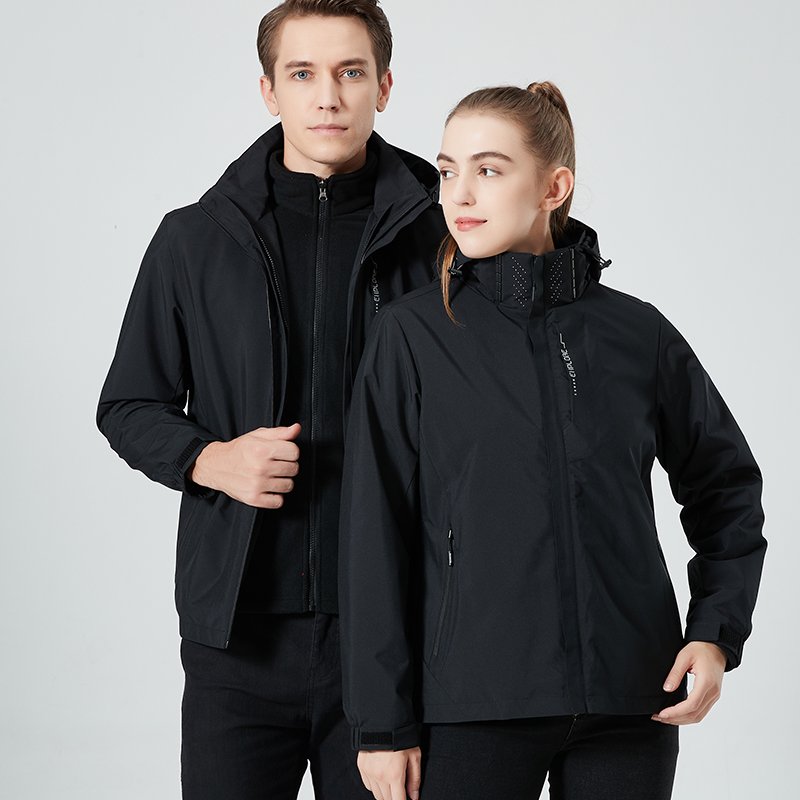 Men's Jacket Windproof Waterproof Hooded Outdoor Hiking Mountaineering Softshell Jacket For Men
