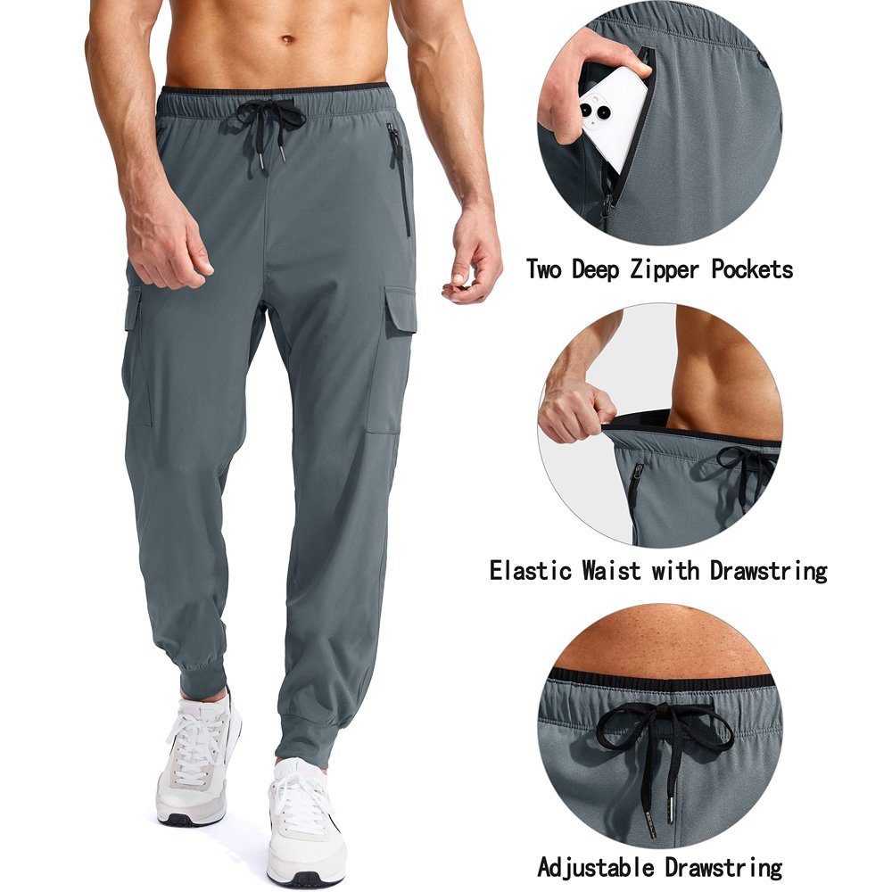 Oem And Odm men's Outdoor Clothing Hiking Trekking Work Pants Trousers Nylon Sweat Track Cargo Pants For Men