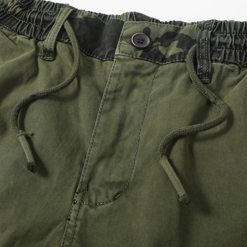 Solid Color Lightweight Zipper Men Cargo Pants Casual Leisure Daily Wear Travel Hiking Cargo Pants For Men Double Sweatpants