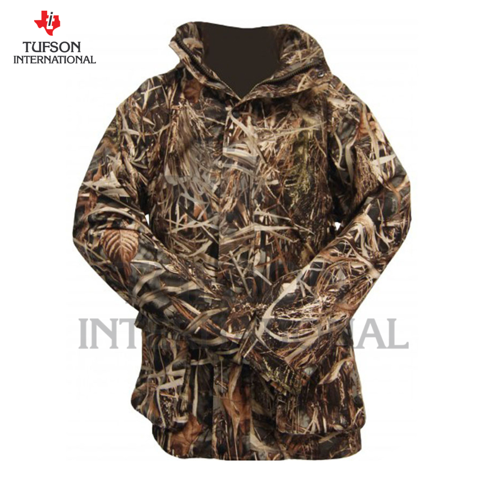 Good quality hot sale Hunting Jacket Camouflage Clothing Wind Breaker Camo Hunting Jackets