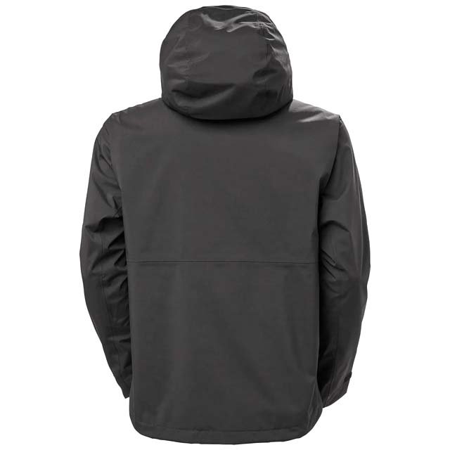 Men's Double Layer Waterproof Rain Jacket Neutral Hooded Jacket for Camping Hiking Coldproof Warm Sports Windproof Jacket Men's