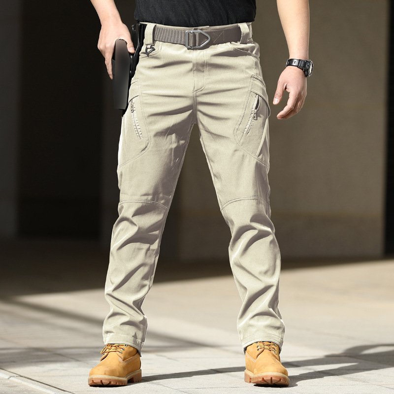 Men's IX9 Waterproof Softshell Pant Outdoor Tactical Trousers Hiking Hunting Worker Cargo Pants for spring and autumn