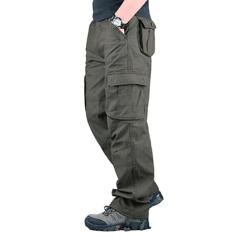 OEM design ix9 six pocket tactical cargo hiking pants for men water resistant quick drying training work trousers