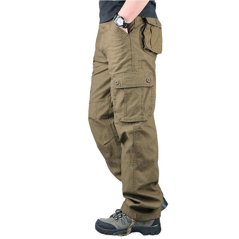 OEM design ix9 six pocket tactical cargo hiking pants for men water resistant quick drying training work trousers