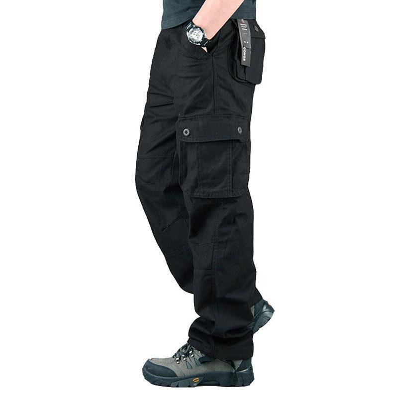 OEM design ix9 six pocket tactical cargo hiking pants for men water resistant quick drying training work trousers