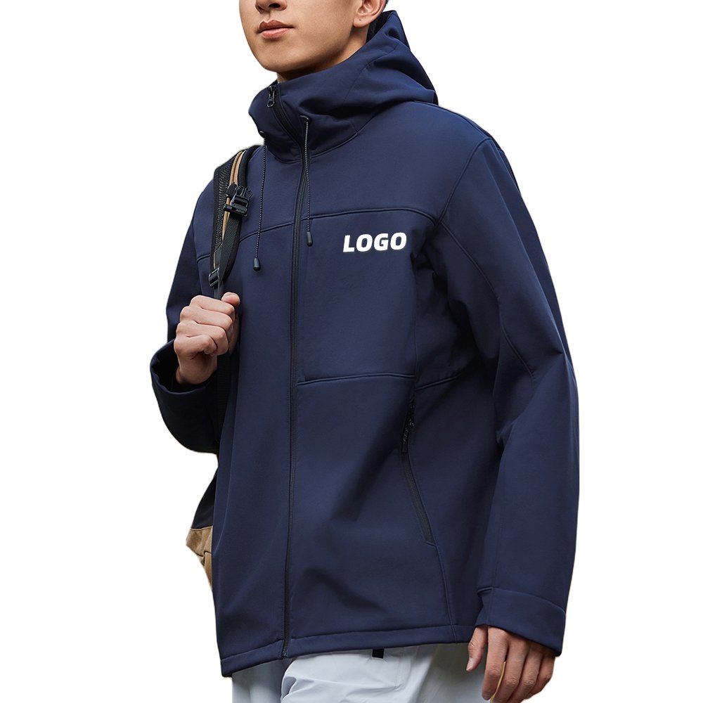 Unisex Waterproof Jacket Windbreaker Men Hoodies Clothing Manufacturers Custom Outerwear Gym Wear Zip Up Rain Biker Jackets