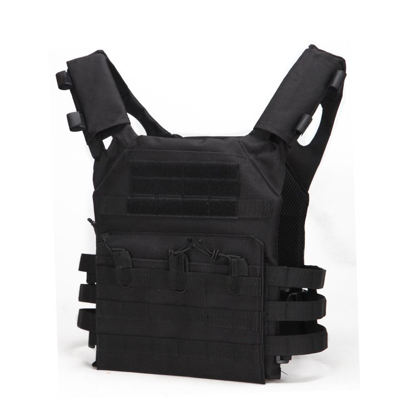 Modular Lightweight Load-carrying Tactical Molle vest Bibs Light Weight Plate Carrier Vest for Hunting Hiking Climbing