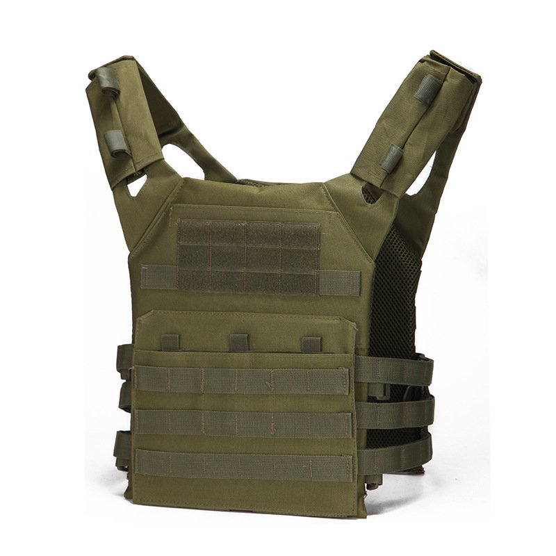 Modular Lightweight Load-carrying Tactical Molle vest Bibs Light Weight Plate Carrier Vest for Hunting Hiking Climbing