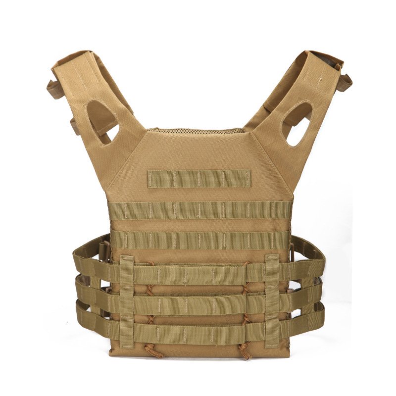 Modular Lightweight Load-carrying Tactical Molle vest Bibs Light Weight Plate Carrier Vest for Hunting Hiking Climbing