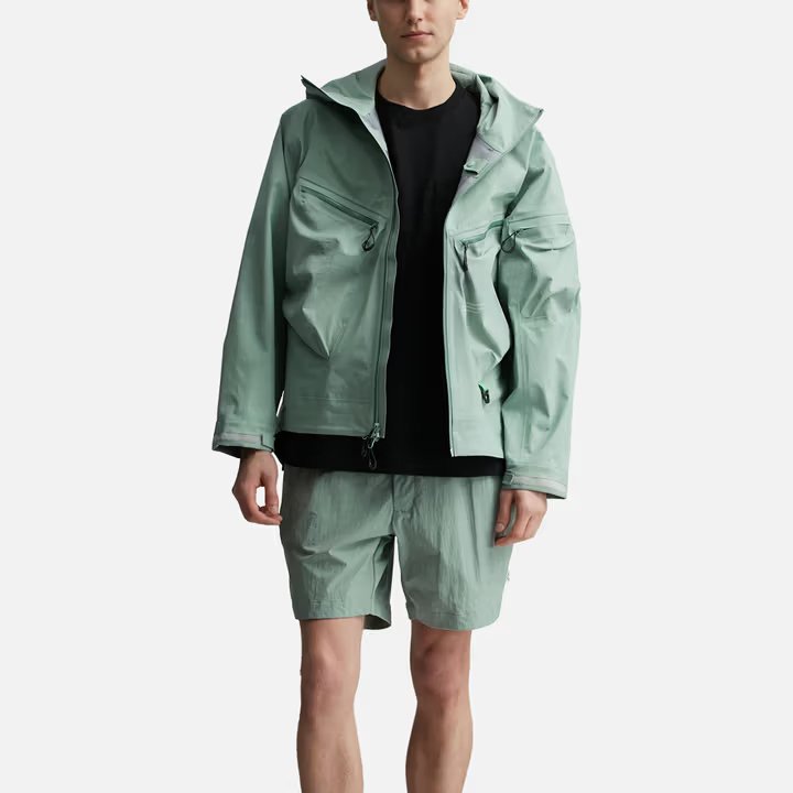 Boxy Softshell Zip Up 100% Lightweight Polyester Outdoor Waterproof Windbreaker Jackets Clothing Manufacturer