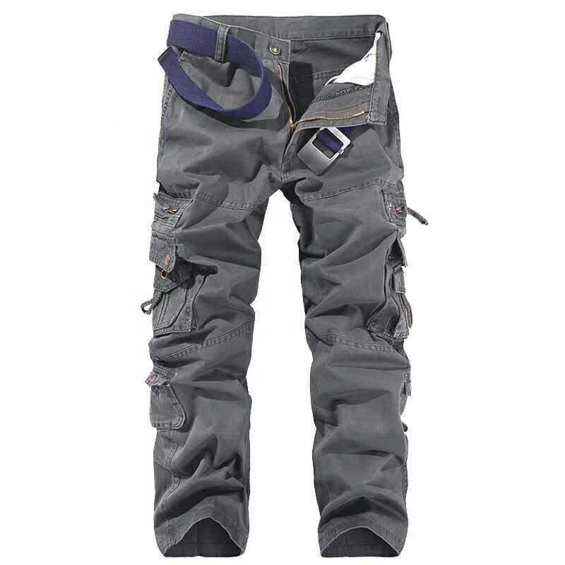 Men's tactical pants waterproof, tear resistant cargo pants lightweight work hiking pants outdoor clothing