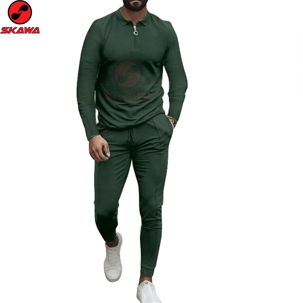 Cheap Price Men's Warm Sweat Suit Cotton Fleece Suits Winter Oversized Jogger Clothing Streetwear Sports Men Fashion Sweat Suits