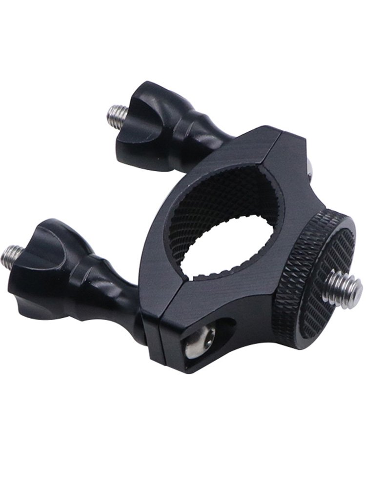 Bicycle Aluminium Alloy sports camera, cloud-top fittings, mountain bike recorder fixed cell phone support