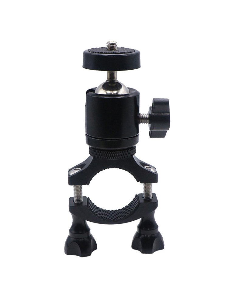 Bicycle Aluminium Alloy sports camera, cloud-top fittings, mountain bike recorder fixed cell phone support