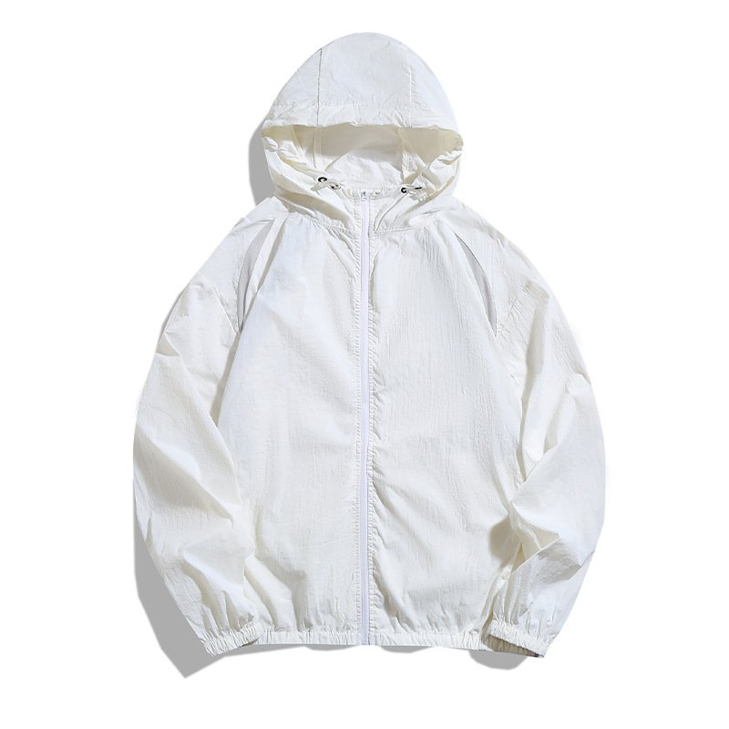 YUDI Cool Breathable UPF 50+ Sunscreen Light Jacket Men's Sun Protection Quick Dry UV Hooded Shirts Outdoor Hiking Fishing Tops