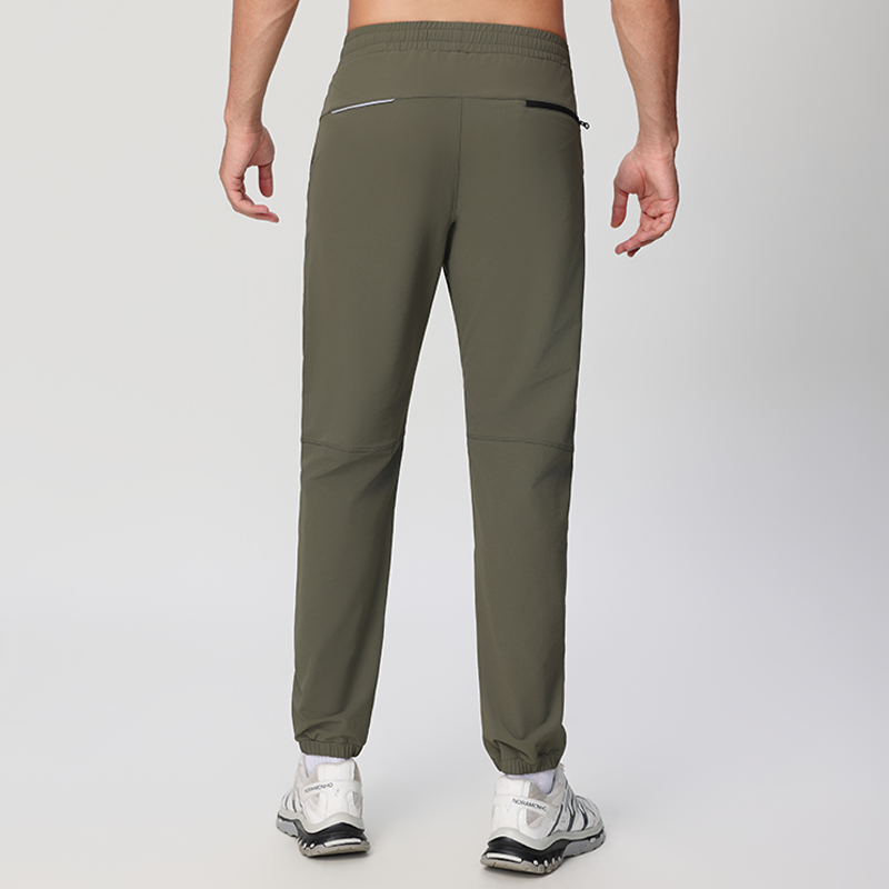 Summer Mens Athletic Workout Pants Lightweight Outdoor Waterproof Golf Hiking Pants Quick Dry Gym Jogging Sweatpants for Men