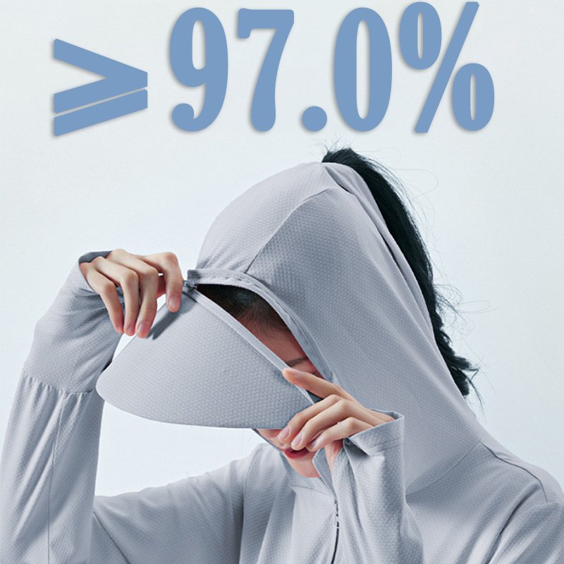 Sidiou Group Summer Women Sun Protection Jacket Removable Brim Quick Dry Long Sleeve Anti UV Female Hooded Hiking Jacket