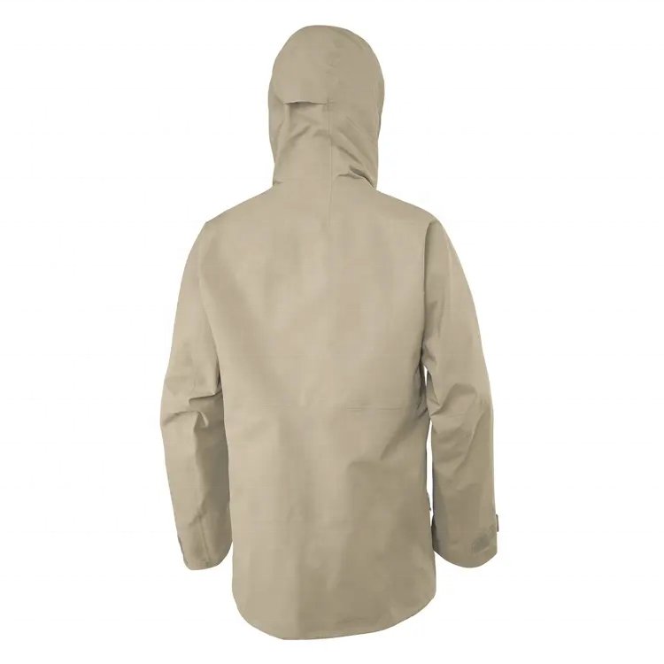 Custom Outdoor Waterproof Soft Shell Waterproof Hiking Jacket Men Mountain Breathable Hooded Jacket Windproof Rain Coat