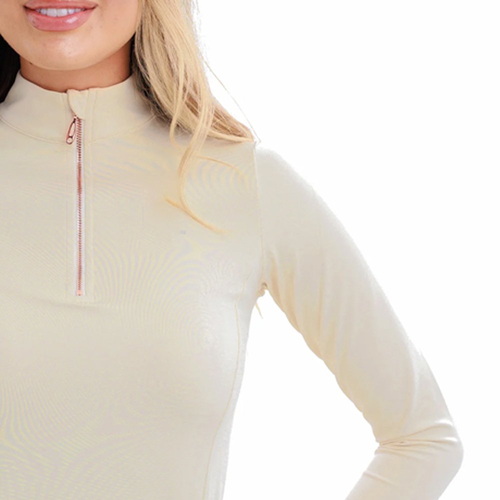 Custom Equestrian Baselayer Sublimation short Sleeved Women'S Riding Shirts equestrian ladies long sleeve hors