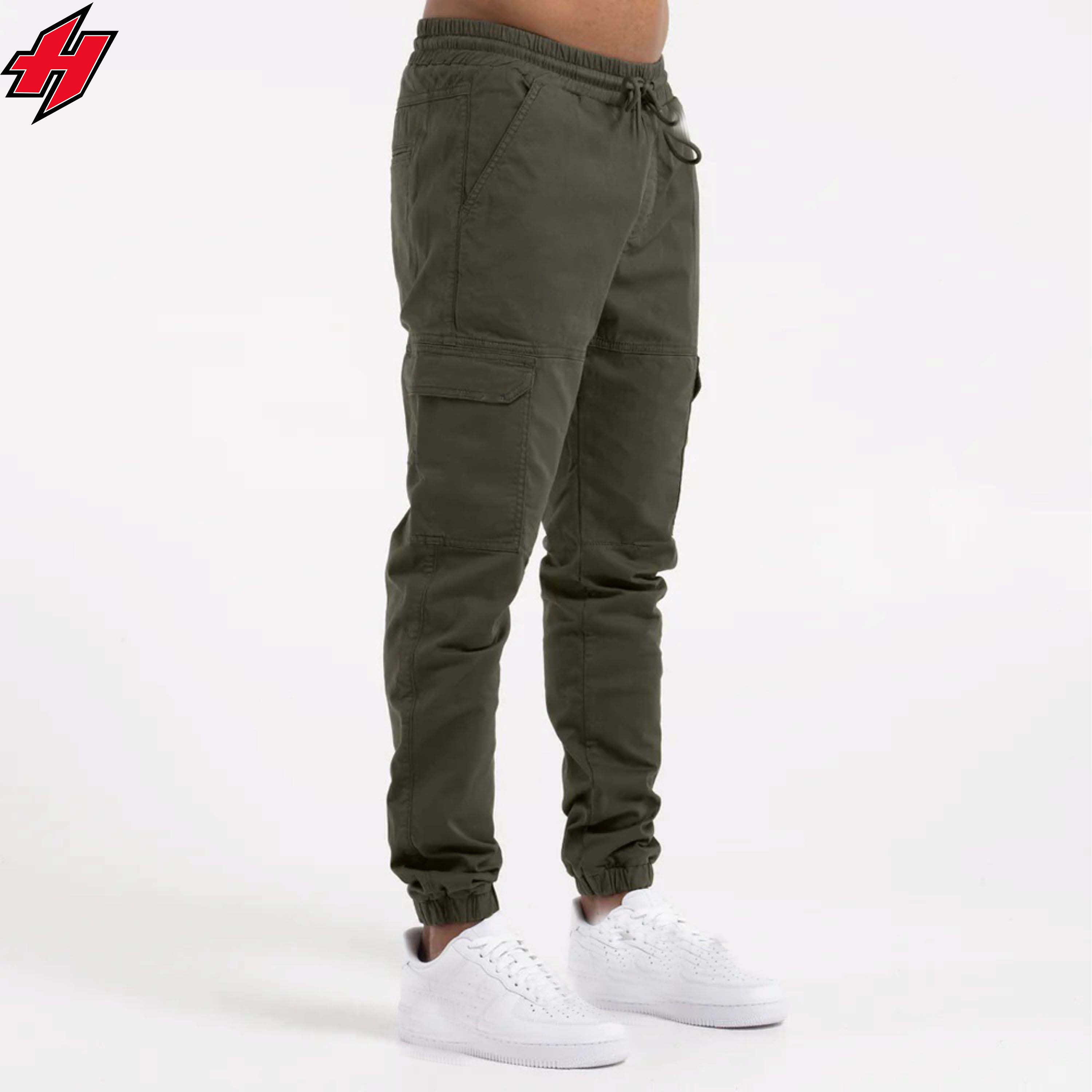 Men's Casual Outdoor Hiking Cargo Pants Spandex Convertible Design Quick Dry Lightweight Straight Zip Climber Mid Loose Fit