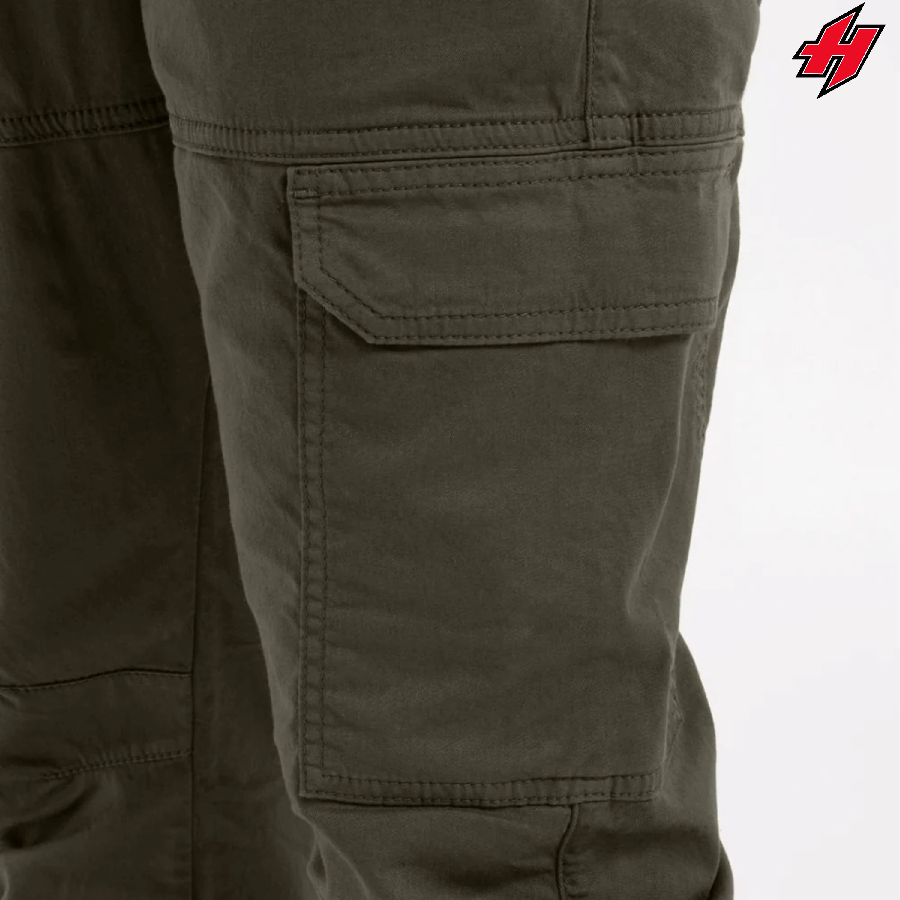Men's Casual Outdoor Hiking Cargo Pants Spandex Convertible Design Quick Dry Lightweight Straight Zip Climber Mid Loose Fit