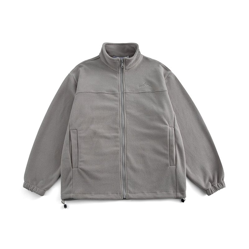 oem factory men custom double layer jacket winter fleece jacket waterproof hiking jacket