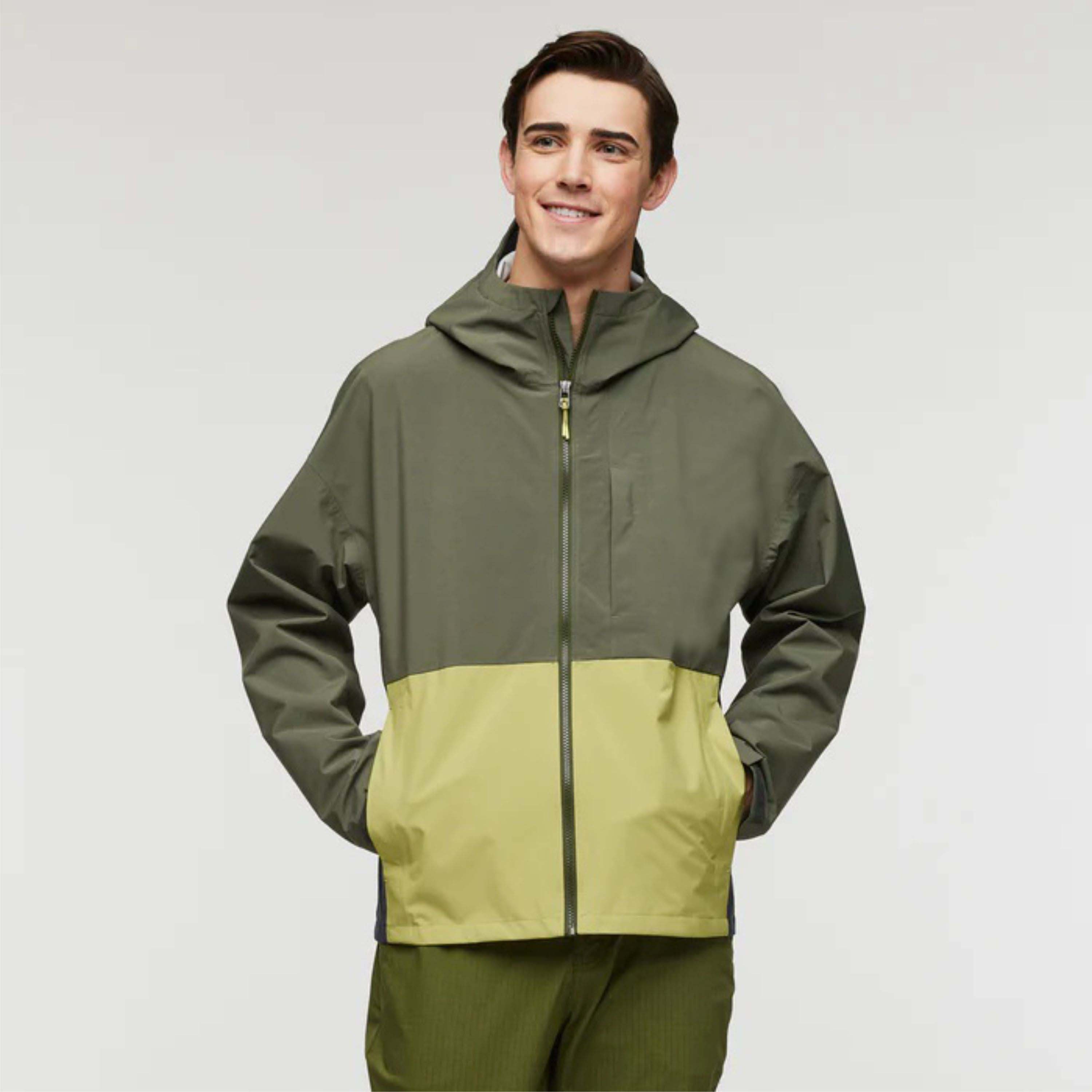 Unisex Rain Jacket for Outdoor Activities - Breathable Material, Quick-Drying, Ideal for Hiking and Camping