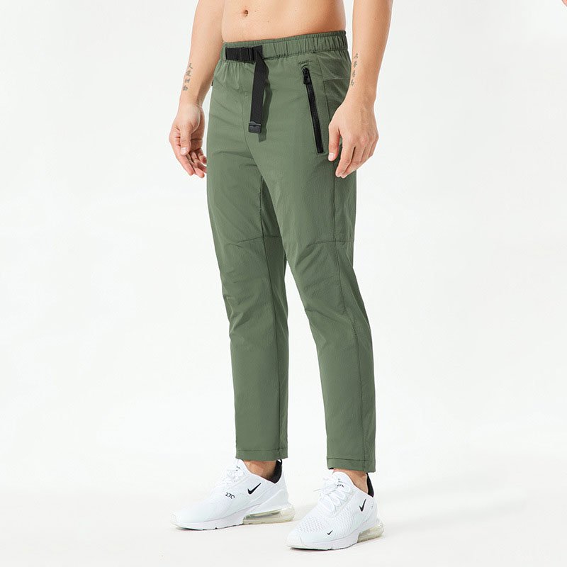 Summer Waterproof Men Casual Pants Breathable Hiking Pants Suit for Outdoor Activities Loose and Large Size Pants
