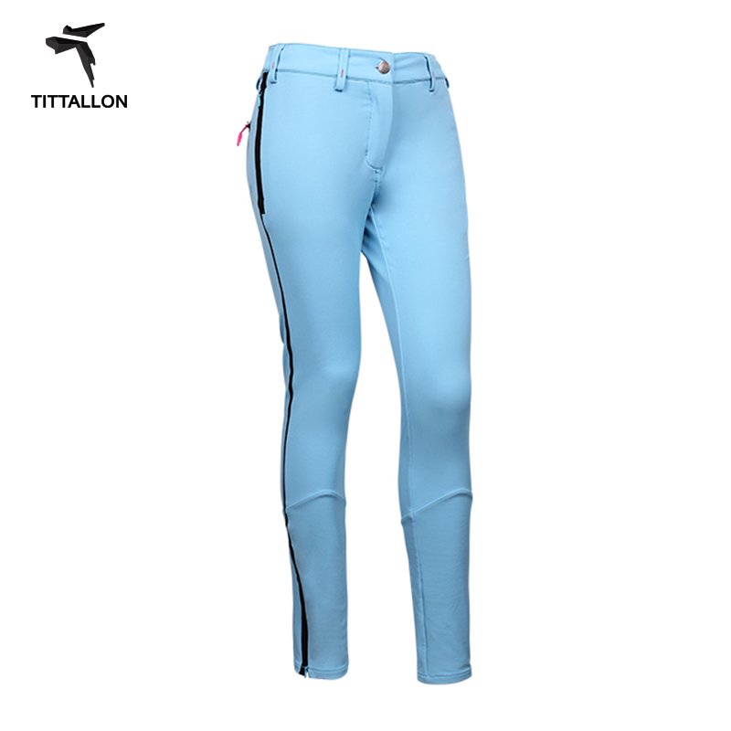Women Quick Dry Outdoor waterproof Pants for Trekking Hiking Camping Fishing Mountain Climbing Cycling-Thin Elastic Sports Pant