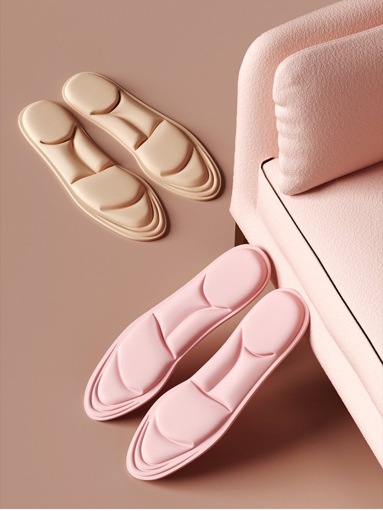 FIVE-D LONG-STANDING FOOT-TO-SHIT SHOE PADS, MAN AND WOMAN WITH SUPER-SOFT MOTION REDUCTION, FOUR-SEASON MILITARY MASSAGE MACHINES, INHALING