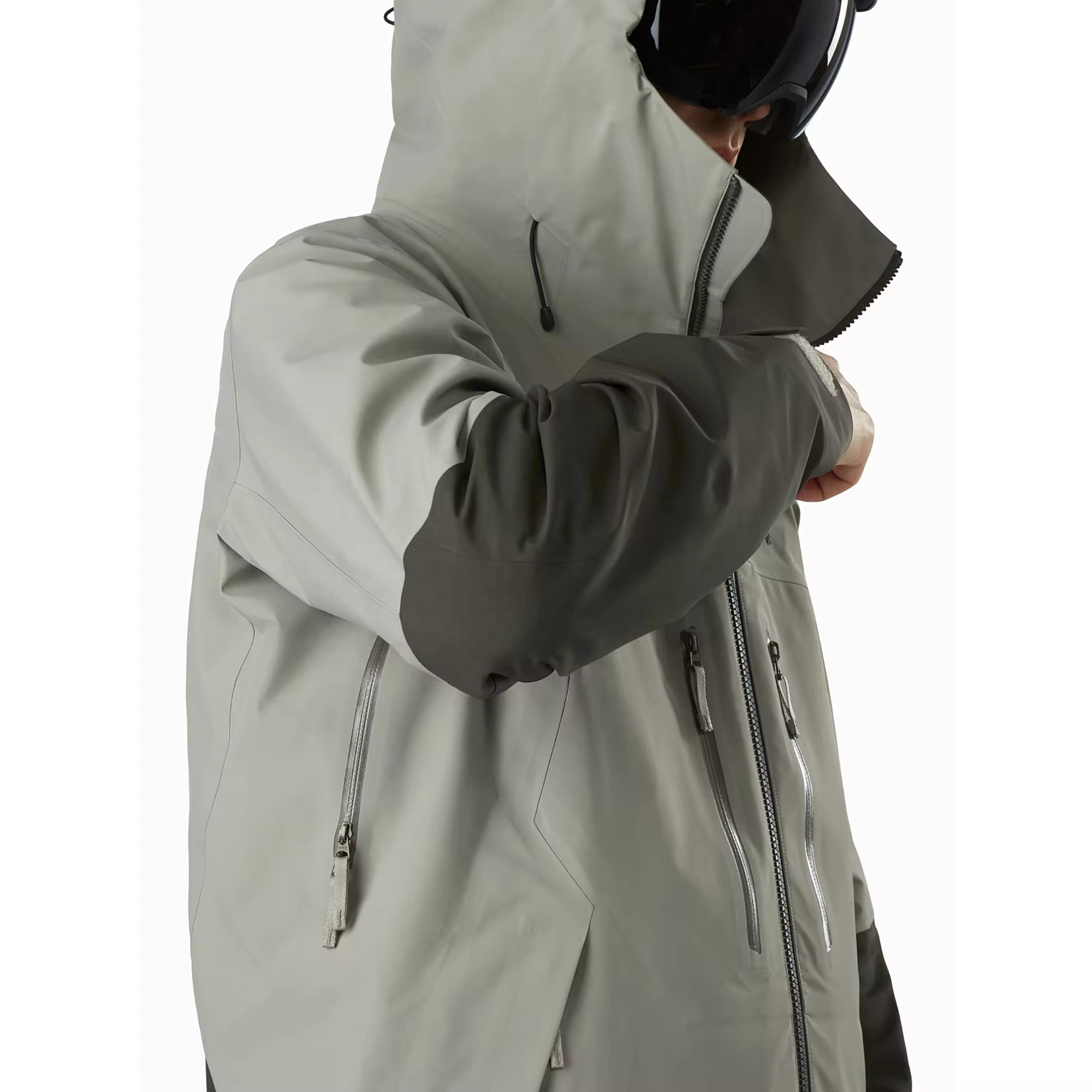 Custom Breathable Rain Coat Softshell Jacket Man Polyester Waterproof Hiking Jacket Outdoor Lightweight Windproof Windbreaker