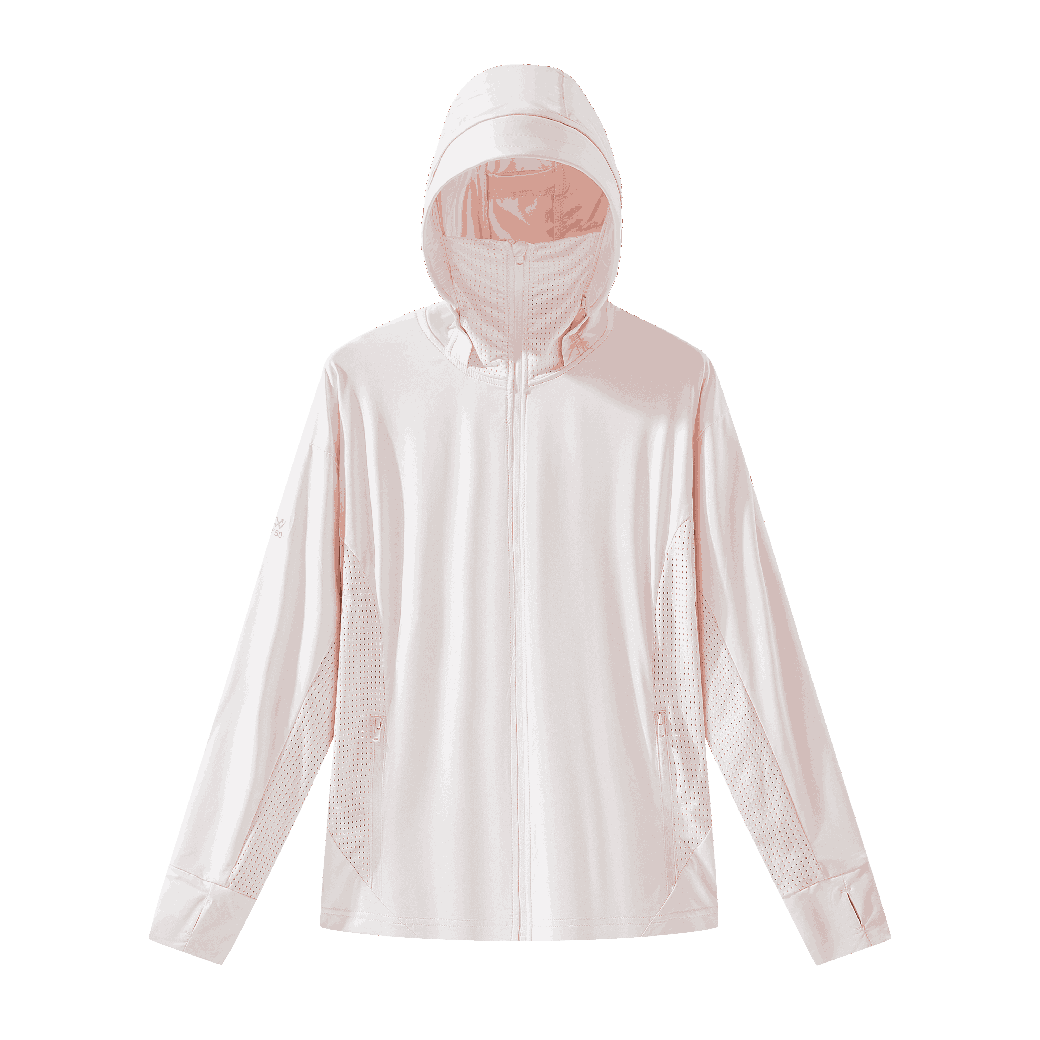 Anti UV Breathable UPF50+ Sports Outdoor Jacket With Hooded Unisex Summer Sunscreen Long Sleeve Sun Protection Clothing