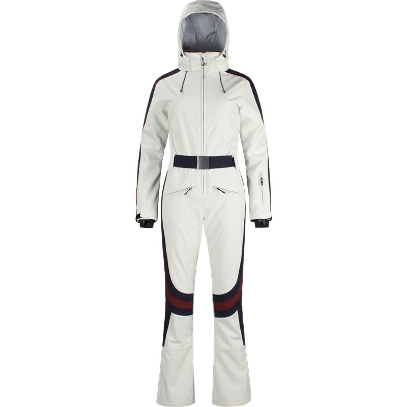 Custom LOGO Size Plus Size Warm Windproof And Waterproof plus size Thickened Outdoor Sports Slim Solid Color Women's Ski Jacket