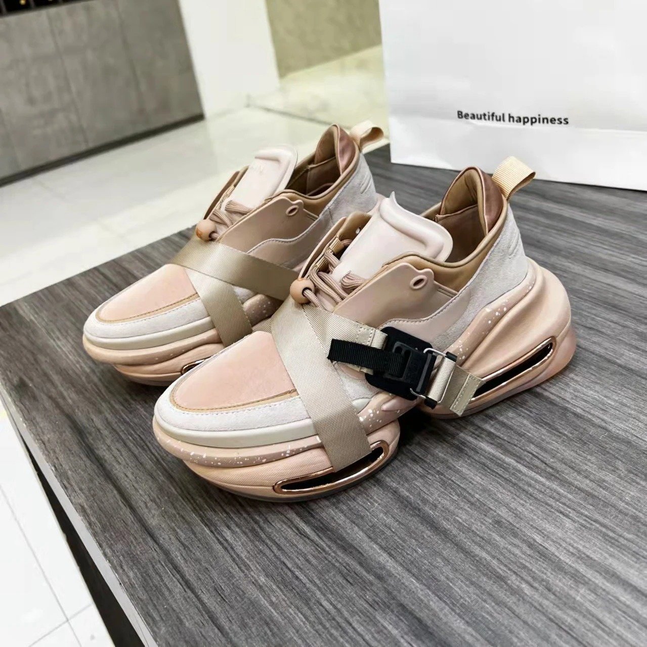 2014 Genuine Leather Prints Sneakers Flat Platform Sports Leisure Flats Designer Safety Shoes Zapatillas Mujer